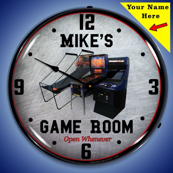 Add Your Name Game Room
