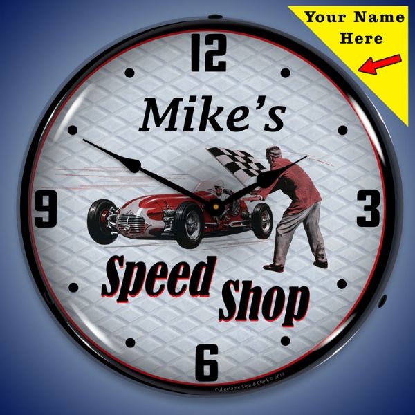Add Your Name Speed Shop