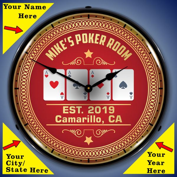 Add Your name Poker Room
