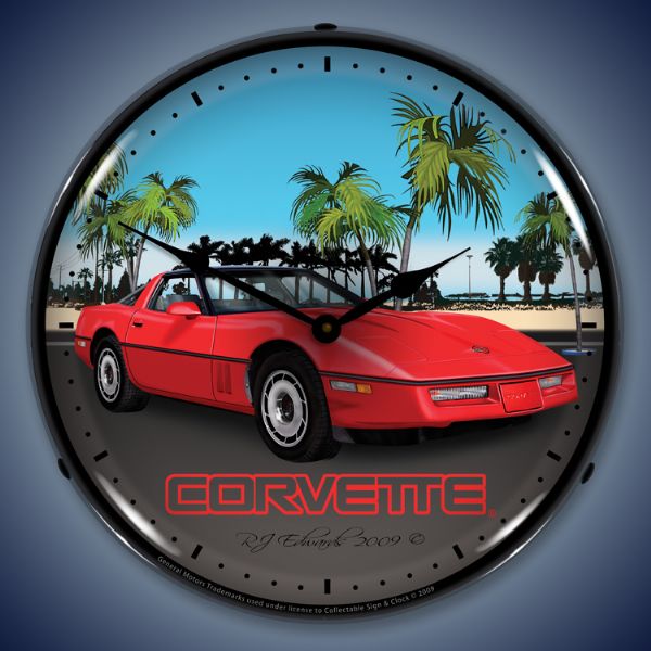 C4 Red Corvette
