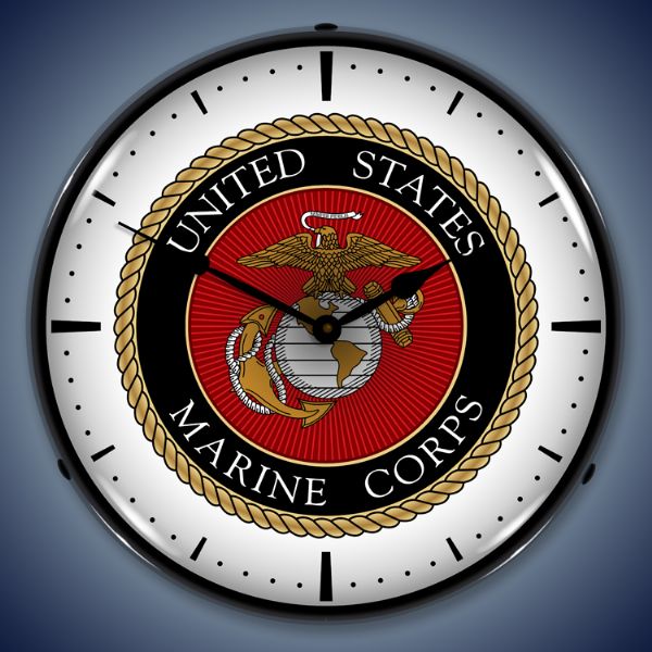 United States Marine Corps Clock