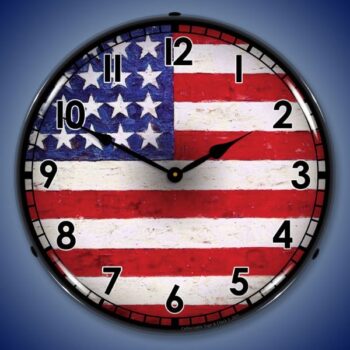 United States Flag Wall Clock