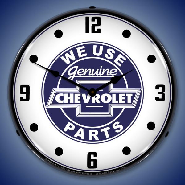 We Use Chevrolet Parts