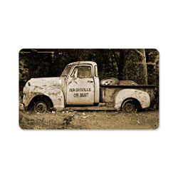 Nashville Truck Vintage Sign