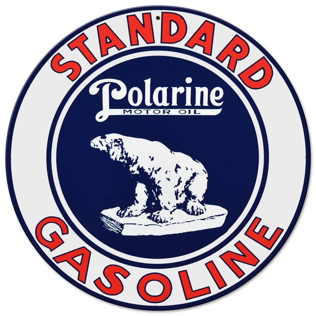 Standard Gas Polarine Sign