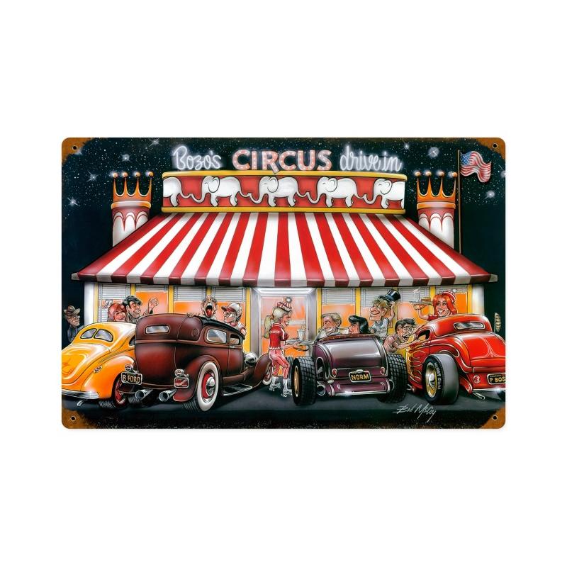 Circus Drive In Vintage Sign