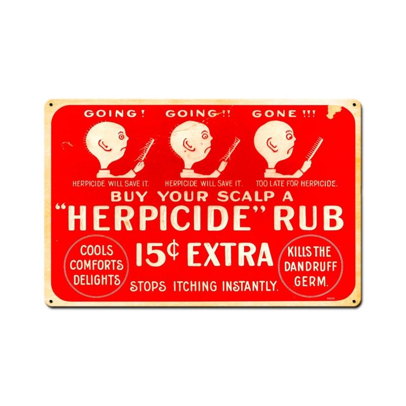 Herpicide Vintage Sign