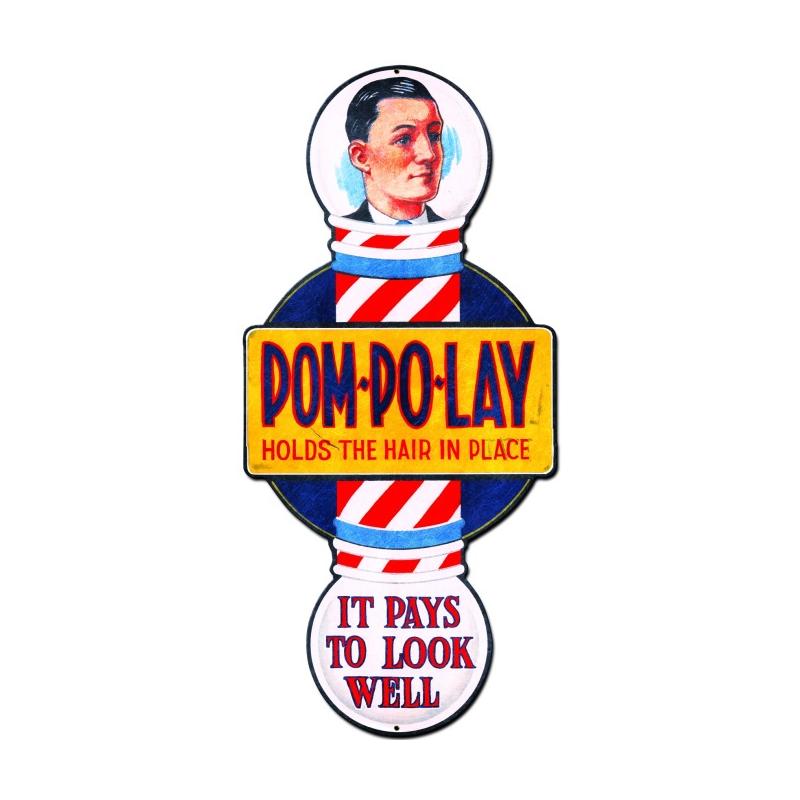 Pom Polay Vintage Sign