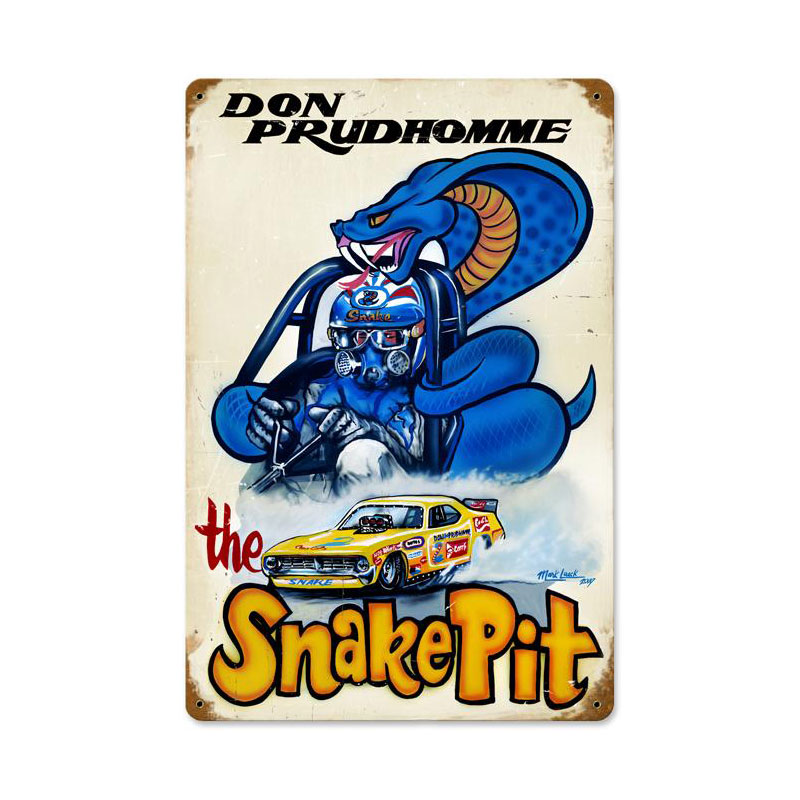 Snake Pit Vintage Sign