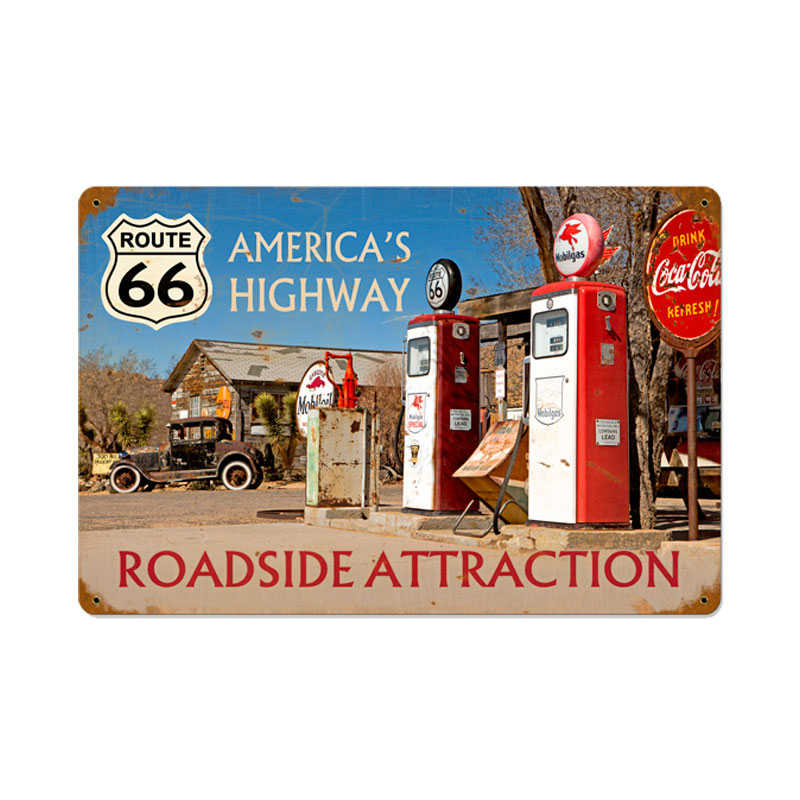 Americas Highway Vintage Sign