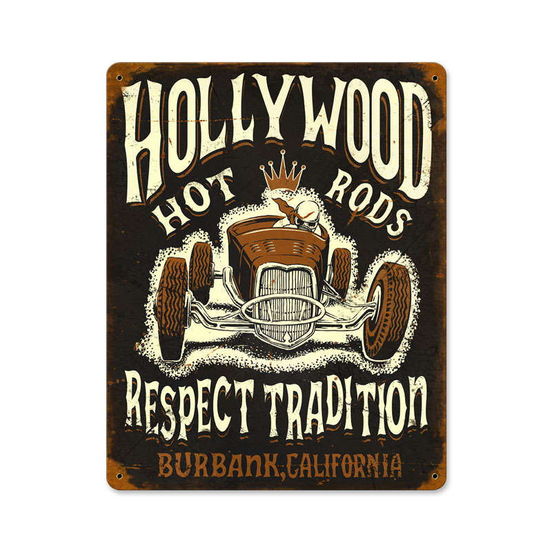 Hollywood Roadster Vintage Sign