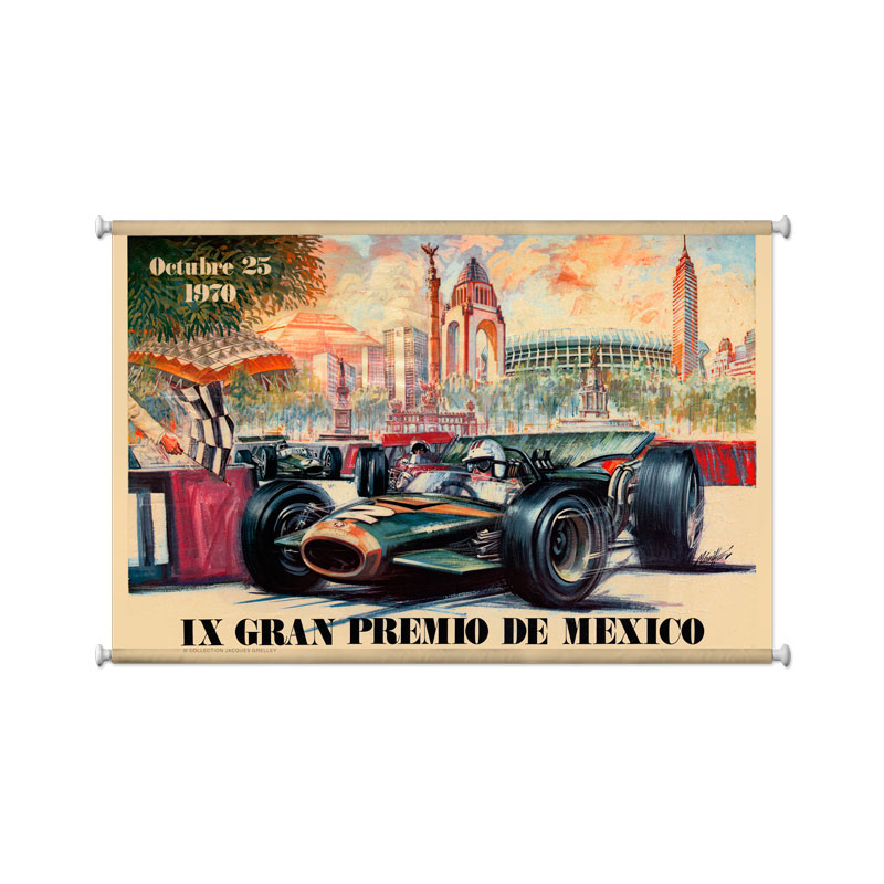 Mexico 1970 Vintage Sign