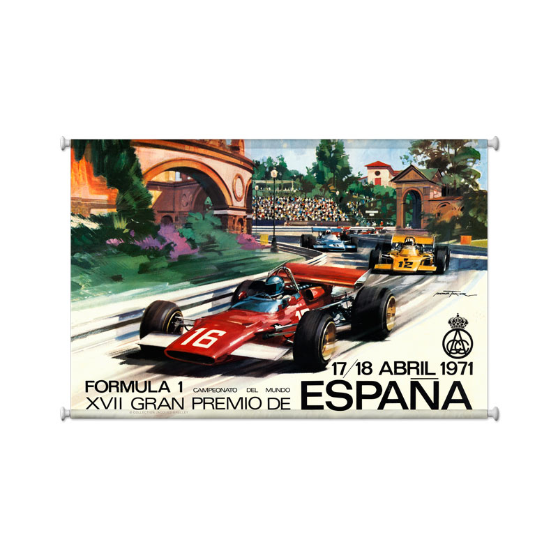 Spanish Formula 1 Vintage Sign