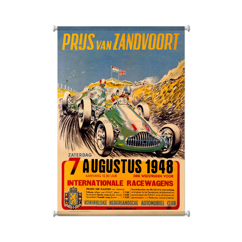 Zandvoort Grand Prix Vintage Sign