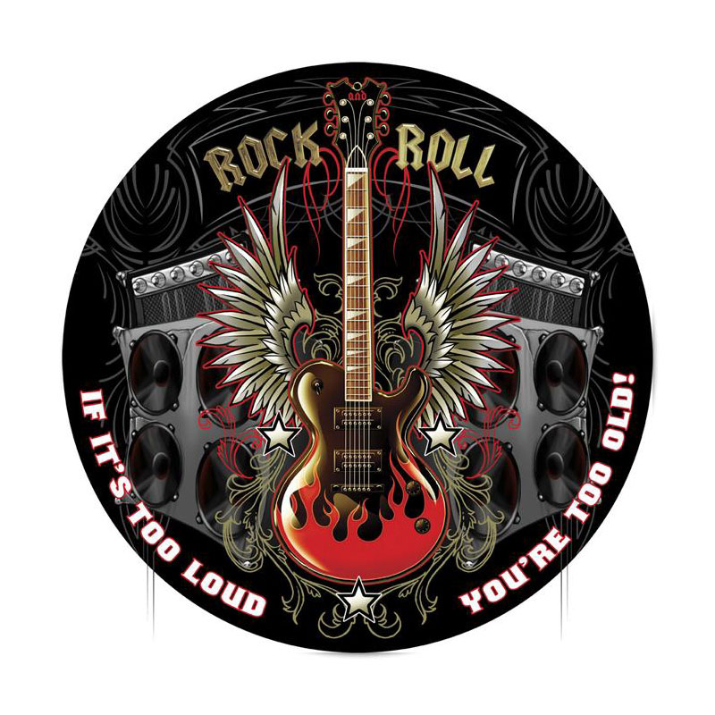Rock And Roll Vintage Sign | Garage Art™