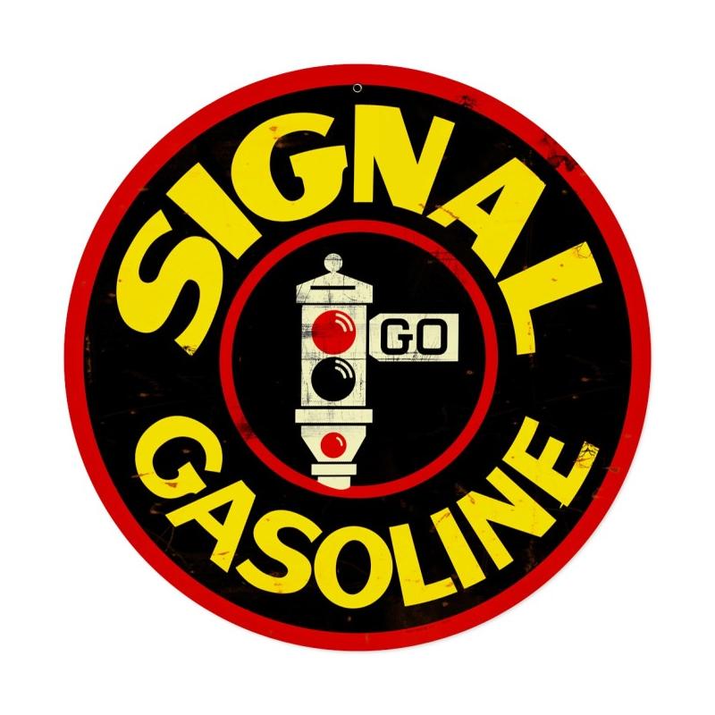 Signal Gas Vintage Sign