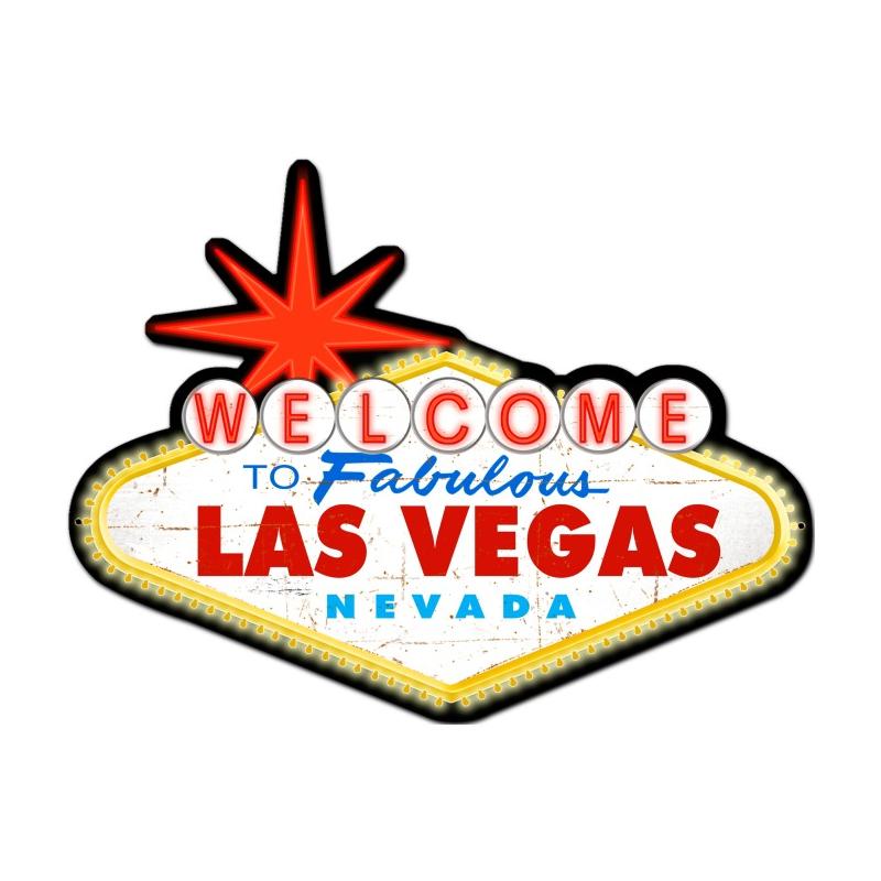 Welcome To Las Vegas Vintage Sign