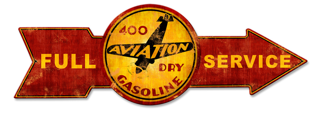 Full Service 400 Aviation Dry Gasoline
