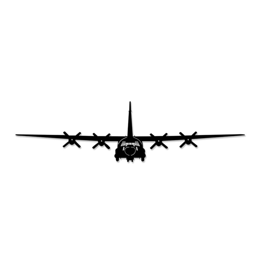 C-130 Vintage Silhouette Sign