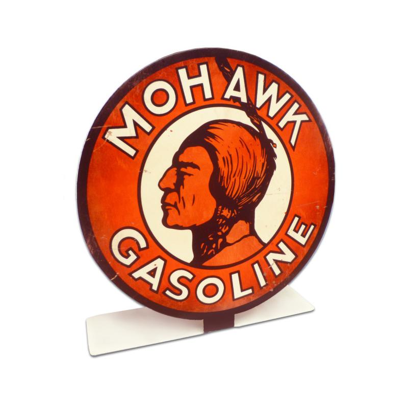 Mohawk Gas Topper Vintage Sign