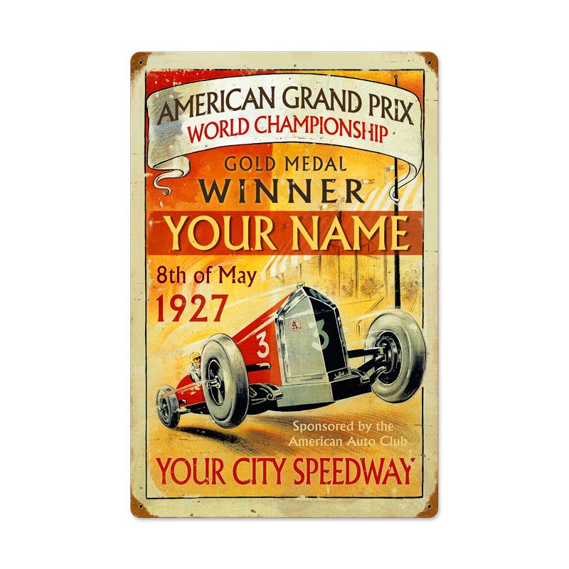 American Grand Prix - Personalized