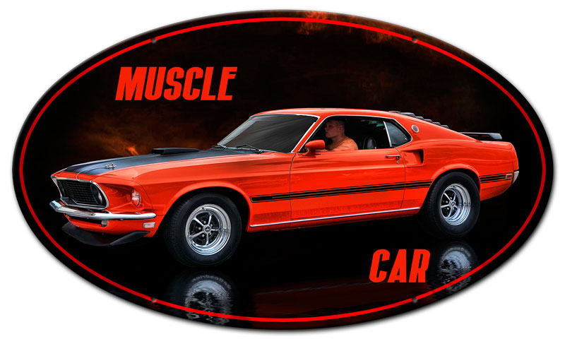 Mustang Mach 1 Fastback Sign