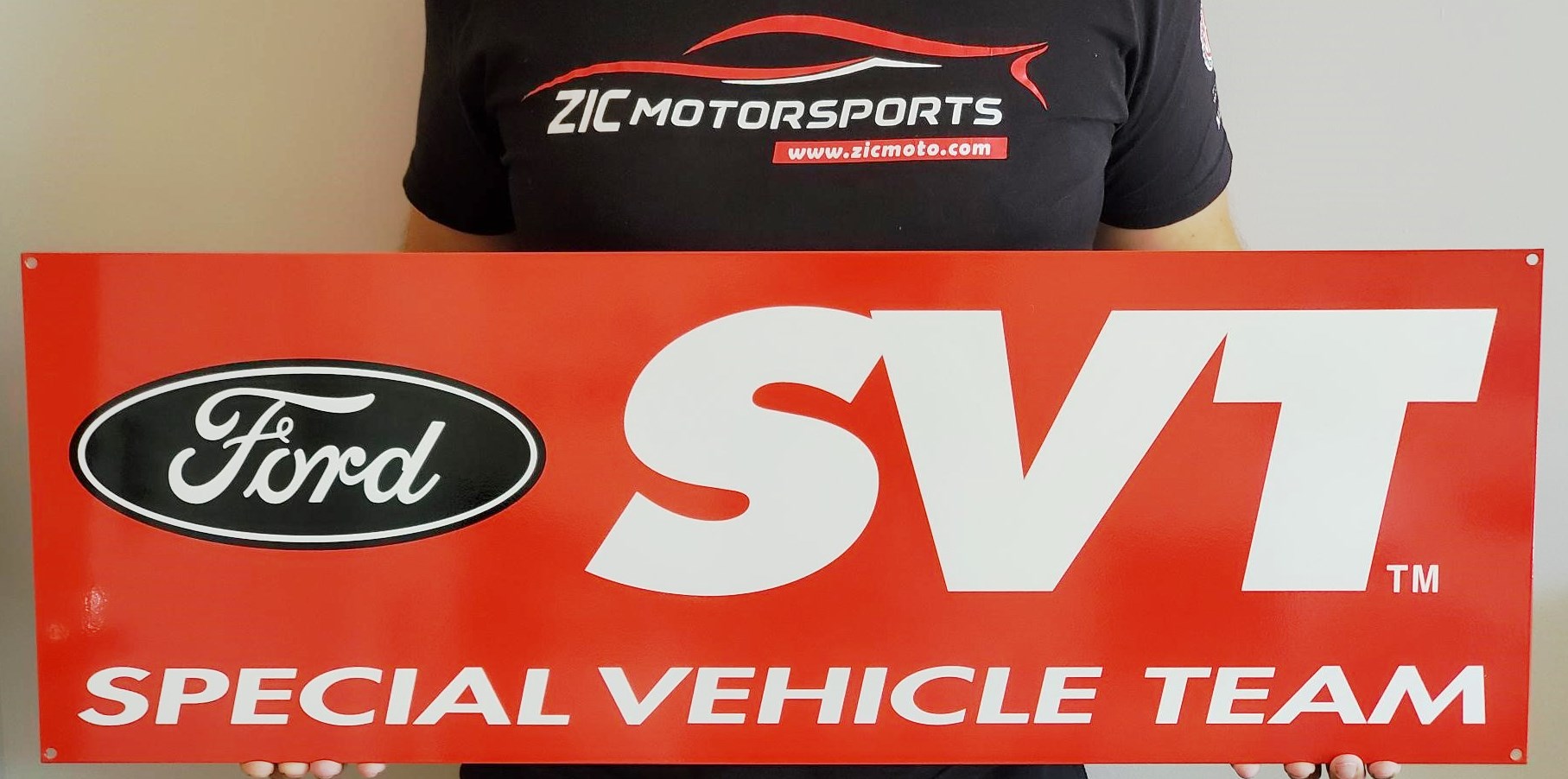 Ford Special Vehicle Team SVT Steel Sign