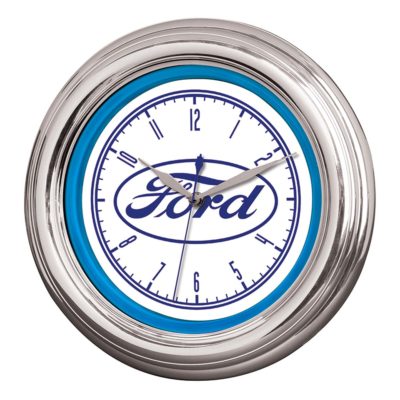 Ford LED Lighted Clock