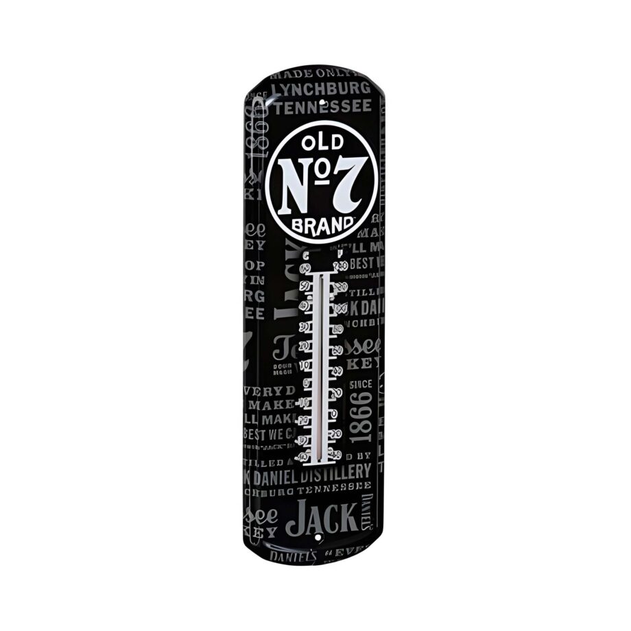 Jack Daniel's Old No. 7 Repeat Indoor/Outdoor Thermometer