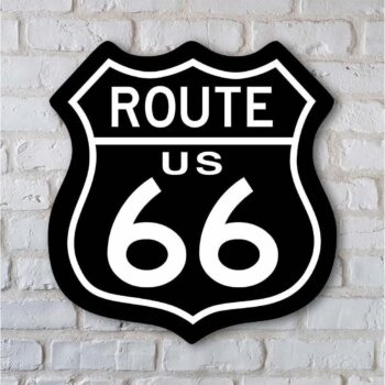 48" Route 66 Shield Sign