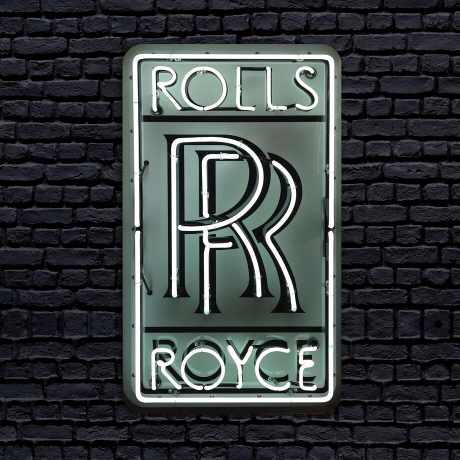 Rolls Royce Neon Sign