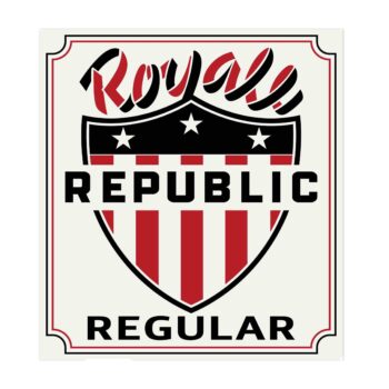 Royal Republic Gasoline Sign