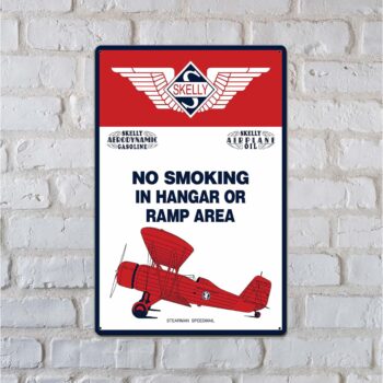 Skelly Aviation Gasoline & Oil Sign