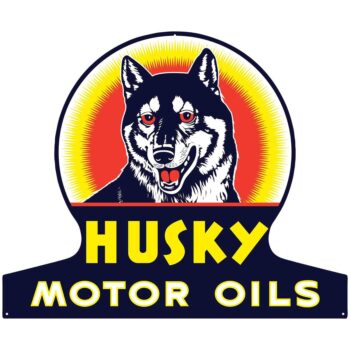 Husky Motor Oils Sign