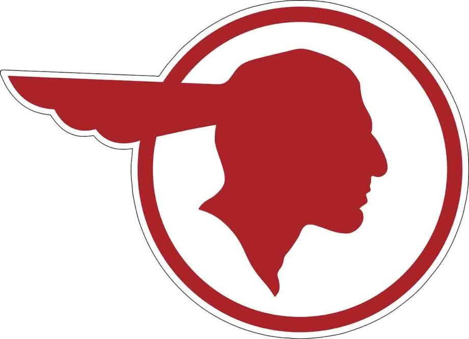 Pontiac Head Badge Die Cut Sign