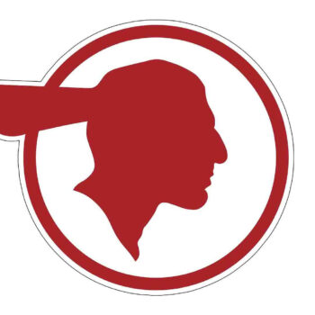 Pontiac Head Badge Die Cut Sign
