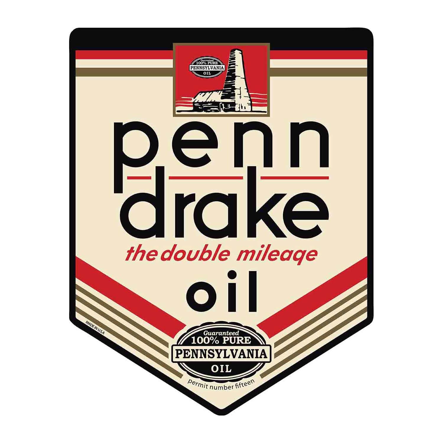 Penn Drake Oil Sign
