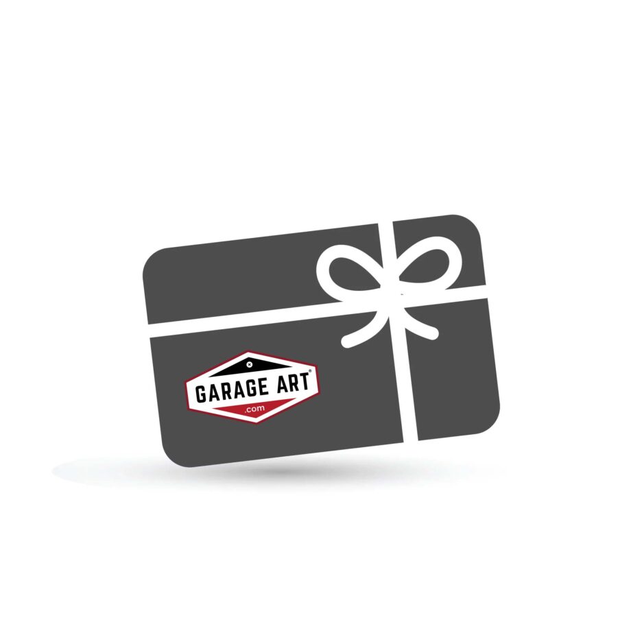 GarageArt.com Gift Card Garage Art™ Gift Card at garageart.com