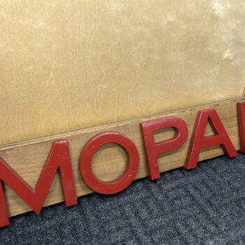 Custom Mopar Letters