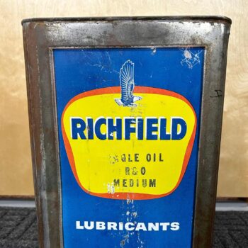 Original Vintage 5Gal Richfield Oil Can
