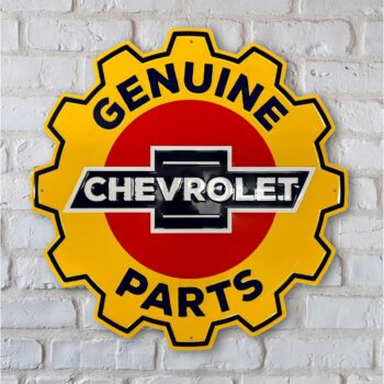Chevrolet Genuine Parts Gear Sign