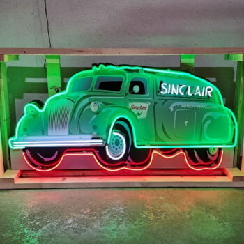 Sinclair Fuel Tanker Neon Sign - 5ft