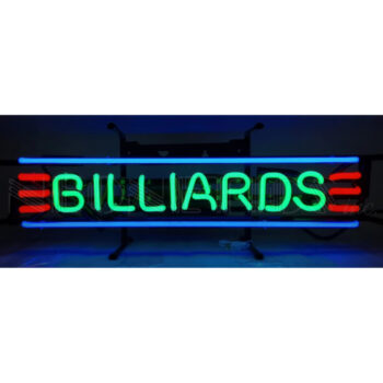 Billiards Junior Neon Sign