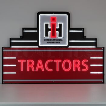 International Harvestor Tractors Art Deco Marquee LED Flex-Neon Sign